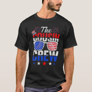 Camiseta Familia 4 De Julio Pareja Primo De La Tripulación