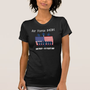 Camiseta Familia Air Force Fly Fight Win T-Shirt