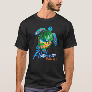 Camiseta Familia Aloha Sea Turtle Hawaiian Matching Vacatio