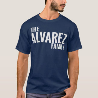 Camiseta Familia Álvarez Apellido Álvarez Última