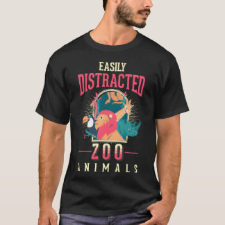 Camiseta Familia amante de los animales del zoológico