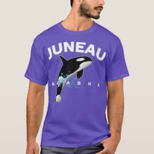 Camiseta Familia asesina de ballenas JUNEAU ALASKA Orca