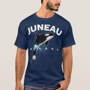 Camiseta Familia asesina de ballenas JUNEAU ALASKA Orca