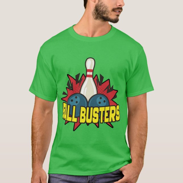 Camiseta Familia Ball Busters Bowlingeam (Anverso)