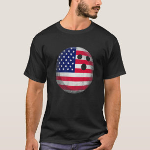 Camiseta Familia Bandera Americana Bola Patriótica 4 De Jul