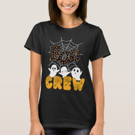 Camiseta Familia Boo Crew coincidiendo Divertido Halloween