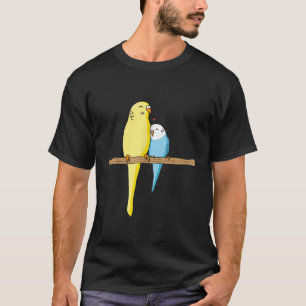 Camiseta Familia Budgie Cute Parrot Parakeet para la raza d