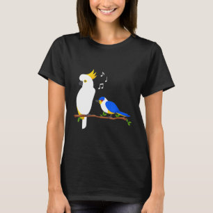 Camiseta Familia Budgie Para Parakeet Lovebird Parrot Lover