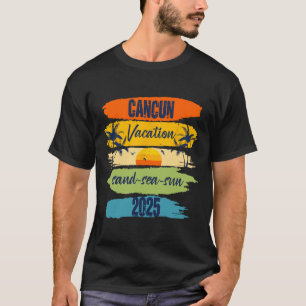 Camiseta Familia Cancun Mexico 2025 Summer Vacation Matchin