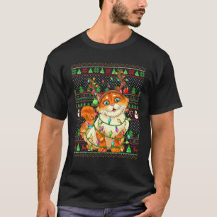 Camiseta Familia Cat Lover coincide con Navidades gatos feo