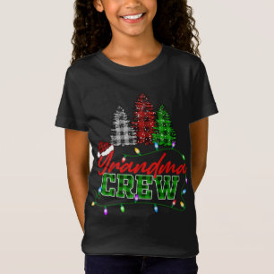 Camiseta Familia Ch De Búfalo De La Tripulación De La Abuel