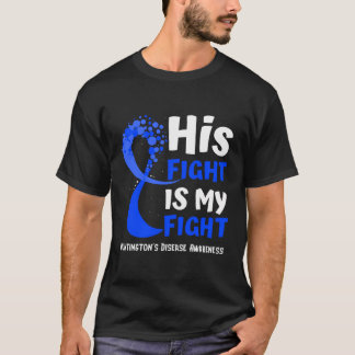 Camiseta Familia Cinta Azul De Conciencia De La Enfermedad 