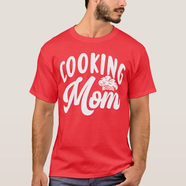 Camiseta Familia Cocinando Mamá Madre Madre Cocinar (Anverso)