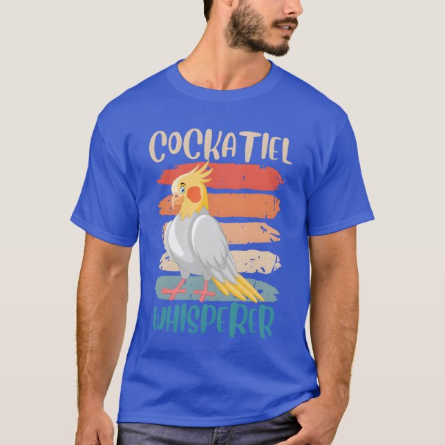 Camiseta Familia Cockatiel Whisperer Cockatiels Parakeet Bi (Anverso)