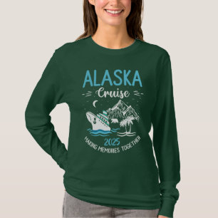 Camiseta Familia coincidente de crucero Alaska 2025