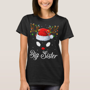 Camiseta Familia coincidente Santa Hat Gran Hermana Rara de