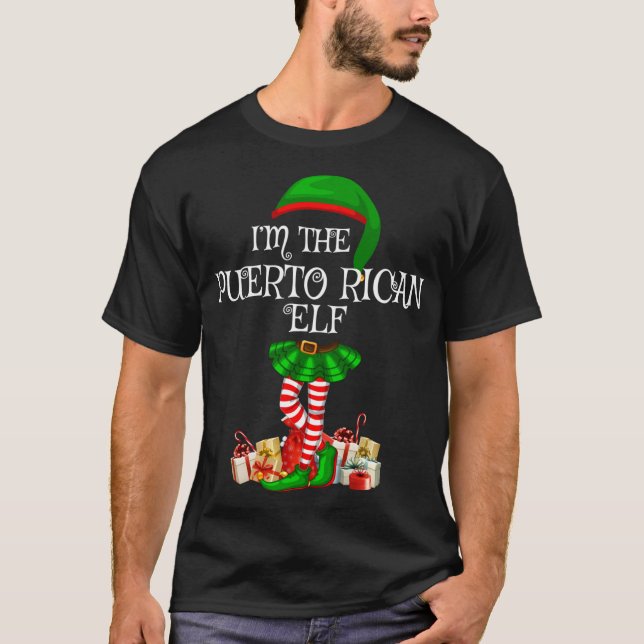 Camiseta Familia coincidente Yo soy los Navidades del Elf p (Anverso)