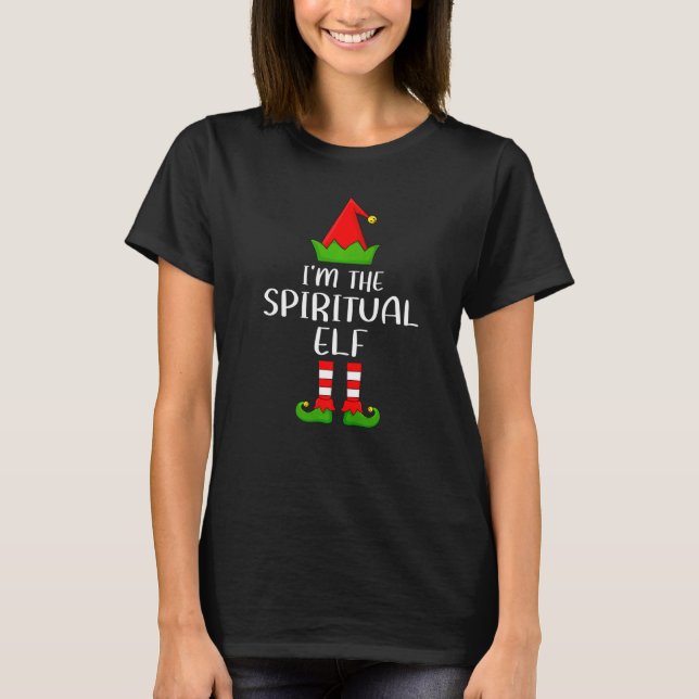 Camiseta Familia coincidente Yo soy los Navidades espiritua (Anverso)