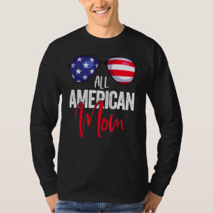 Camiseta Familia Coincidiendo 4 De Julio Mujeres Mamá Estad