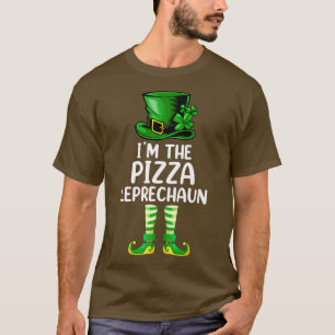 Camiseta Familia Coincidiendo Im The Pizza Leprechaun St Pa