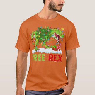 Camiseta Familia Coincidiendo Niños Árbol de Navidad Re Din