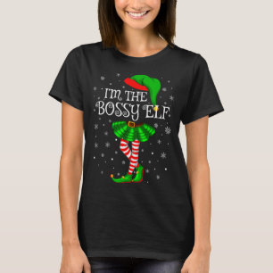 Camiseta Familia Combinación Mujeres Niñas Soy El Elfo Mand