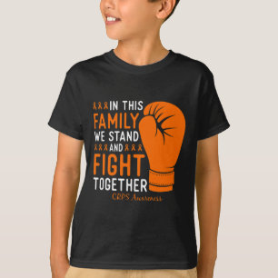 Camiseta Familia Crps Awareness Fight Support Boxing Glove