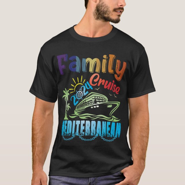 Camiseta Familia Cruise Mediterránea 2024 (Anverso)