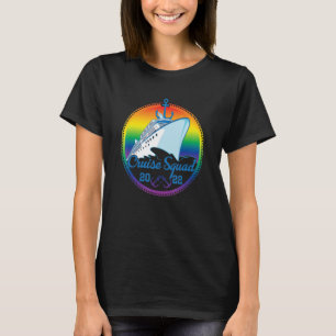 Camiseta Familia Cruise Squad 2022 Con Anchor Summer Vacati