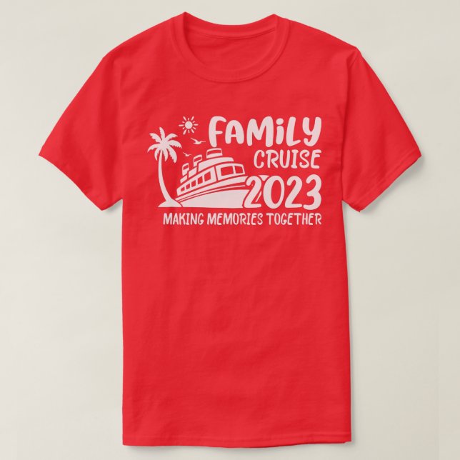 Camiseta Familia Cruise Squad 2023 (Diseño del anverso)