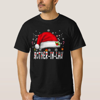Camiseta Familia cuñada Santa Xmas coincide con pijamas