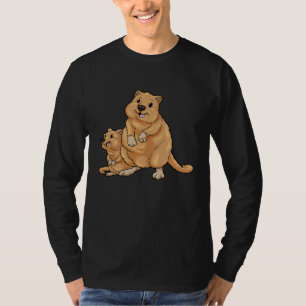 Camiseta Familia Cute Quokka - Australia Nueva Zelanda Viaj