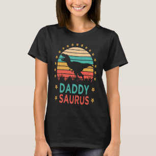 Camiseta Familia Daddy Saurus Rex Dinosaur