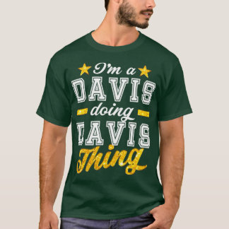 Camiseta Familia Davis Reunion Davis