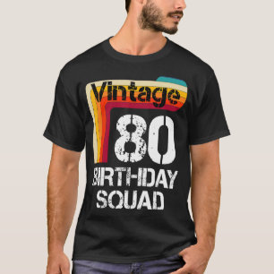 Camiseta Familia de 80 años de edad Vintage