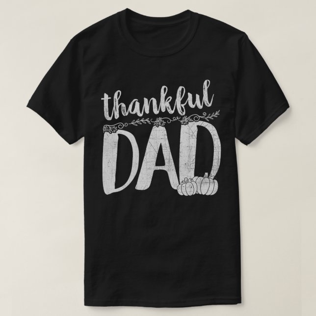 Camiseta Familia de Acción de Gracias de Papá (Diseño del anverso)