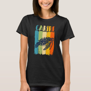 Camiseta Familia de amigos del tema Caribe de la tortuga ma