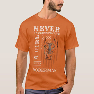 Camiseta Familia de amigos dueños de perro Doberman