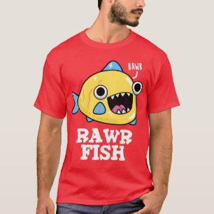 Camiseta Familia de animales lindos Rawr Fish