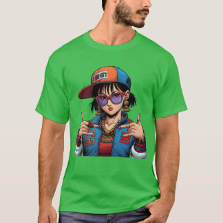 Camiseta Familia de Anime Chic Urbano