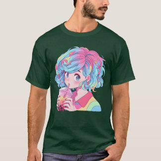 Camiseta Familia de Anime y Boba Bubbleea