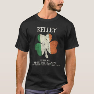 Camiseta Familia de apellido Kelley Irlanda casa irlandesa