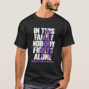 Camiseta Familia de apoyo al cáncer de páncreas contra el c
