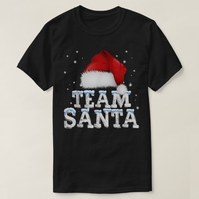 Camiseta Familia de árboles Guay Team Santa Xmas coincidien (Diseño del anverso)