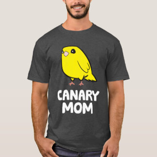 Camiseta Familia de Aves Amarillas Canarias