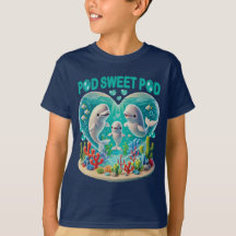 Familia de ballenas "Pod Sweet Pod"