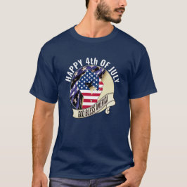 Camiseta Familia de Bandera Americana 4 DE JULIO