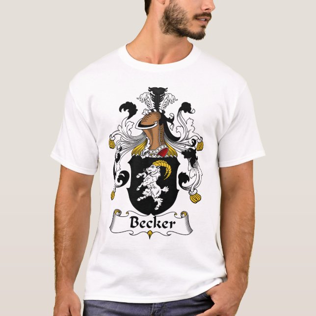 Camiseta Familia de Becker, escudo alemán (Anverso)