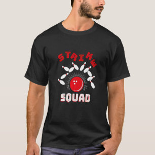 Camiseta Familia de bolos Gutter Rollin' Squad de bolos Str