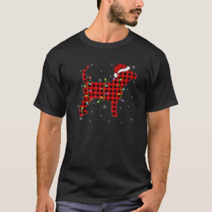 Camiseta Familia de búfalos con Navidades de perro de Beagl